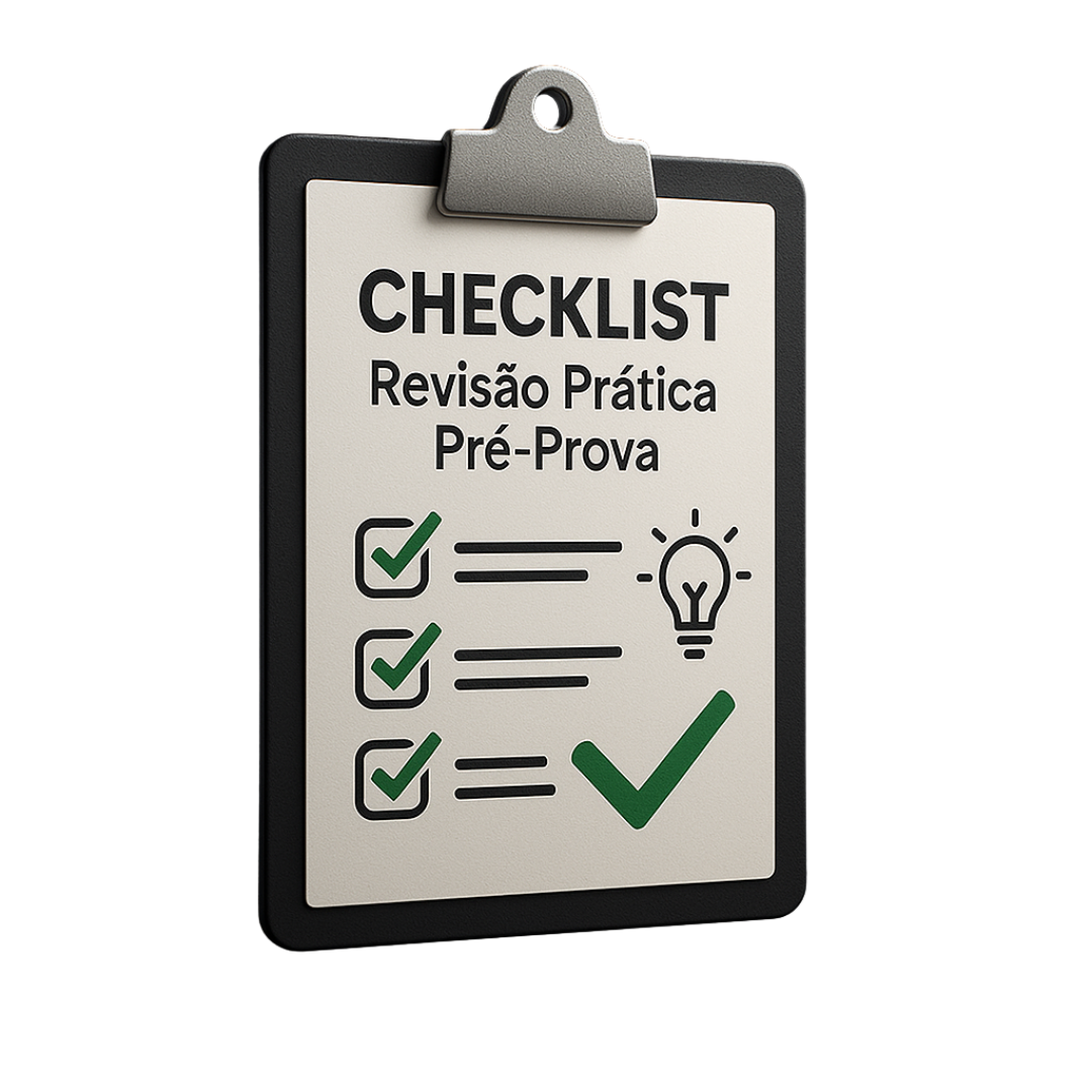 Checklist de Revisão Pré-Prova